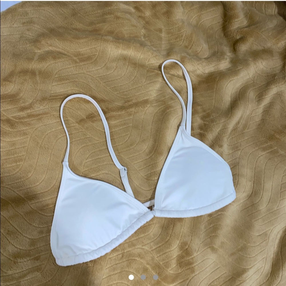 Simple White Bikini Top!